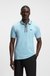 Slim-fit polo shirt in quick-dry stretch cotton