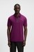 Slim-fit polo shirt in quick-dry stretch cotton