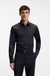 Regular-fit shirt in easy-iron stretch-cotton poplin