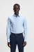 Regular-fit shirt in easy-iron stretch-cotton poplin