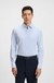 Slim-fit shirt in striped performance-stretch fabric