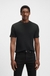Porsche x BOSS houndstooth-patterned T-shirt in mercerised cotton