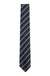Silk tie with diagonal stripes