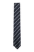 Silk tie with diagonal stripes
