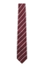 Silk tie with diagonal stripes