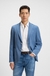 Slim-fit blazer in micro-patterned comfort-stretch cloth