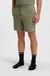 Stretch-cotton pyjama shorts with signature-stripe tape