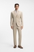 Regular-fit suit in micro-patterned virgin wool