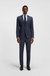 Regular-fit suit in micro-patterned virgin wool