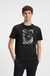 Cotton-jersey T-shirt with animal graphic