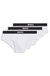 Three-pack low-rise briefs in stretch cotton
