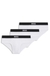 Three-pack of stretch-cotton briefs with logo waistbands