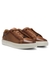 Gary leather trainers with hidden laces