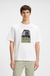 Relaxed-fit T-shirt in cotton jersey with printed artwork