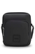 Coated fabric reporter bag with logo patch