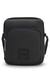 Coated fabric reporter bag with logo patch