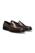 Loafers in smooth leather with penny trim