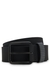 Porsche x BOSS belt in Italian leather with patterned keeper