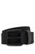 Porsche x BOSS belt in Italian leather with patterned keeper