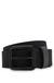 Porsche x BOSS belt in Italian leather with patterned keeper
