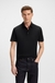 BECKHAM x BOSS polo shirt in cotton and silk