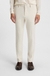 Slim-fit trousers in brushed herringbone