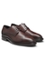Cap-toe Derby shoes in grained leather