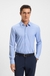 Slim-fit shirt in printed performance-stretch jersey