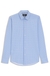 Slim-fit shirt in printed performance-stretch jersey
