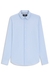 Slim-fit shirt in printed performance-stretch jersey