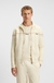 Zip-up jacket in cotton terry with tape trims