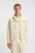 Zip-up jacket in cotton terry with tape trims