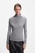 High-neck top in soft jersey
