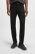 Porsche x BOSS tapered-fit jeans in black stretch denim