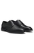 Italian-made Derby shoes in patterned leather