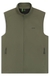 Water-repellent gilet in stretch fabric with logo detail