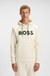 Cotton-blend hoodie with moulded logo