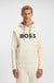 Cotton-blend hoodie with moulded logo