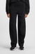 Cotton-blend tracksuit bottoms with lustrous piping