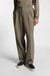 Relaxed-fit trousers with double pleat