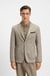 Slim-fit blazer with micro pattern