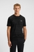 Cotton-jersey T-shirt with melange print