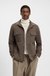 Relaxed-fit overshirt in mercerised stretch cotton