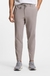 Tapered-fit trousers in waffle-structured stretch fabric