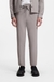 Tapered-fit trousers in waffle-structured stretch fabric