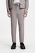 Tapered-fit trousers in waffle-structured stretch fabric
