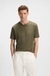 BECKHAM x BOSS T-shirt in soft linen