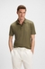BECKHAM x BOSS polo shirt in linen