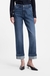 Slim-fit jeans in indigo stretch denim with turnups