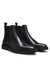 Chelsea boots in nappa leather with signature-stripe detail